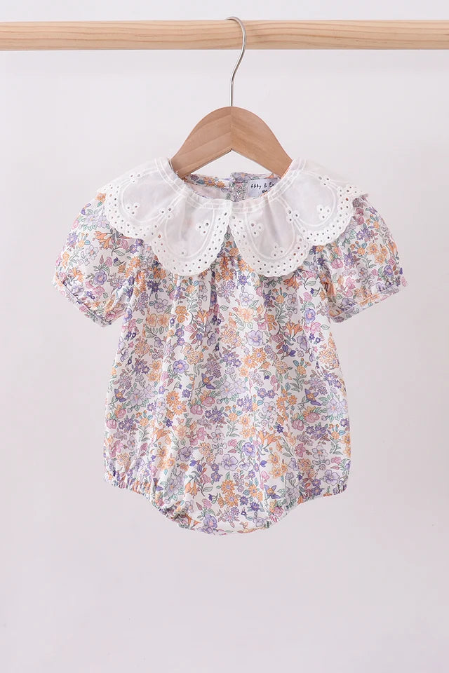 Fall Floral Lace Bubble