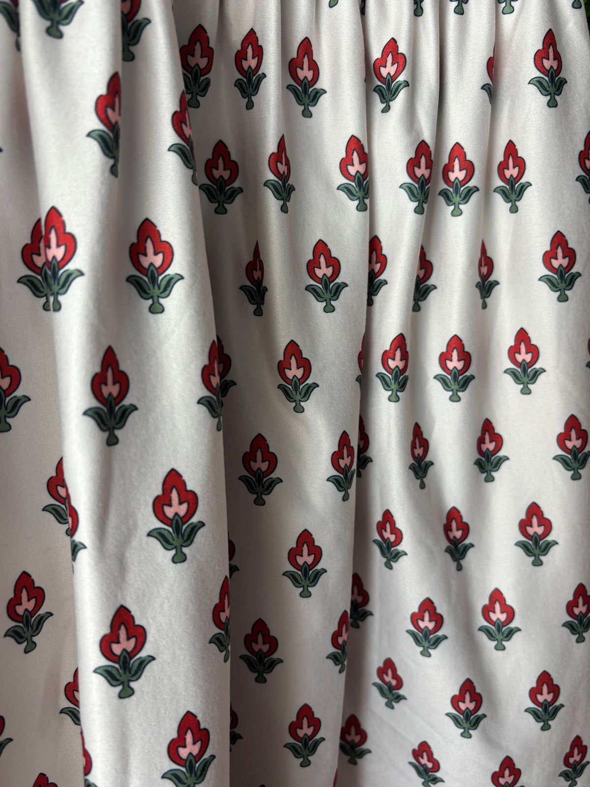 Tiny Tulips Dress: 7 years old