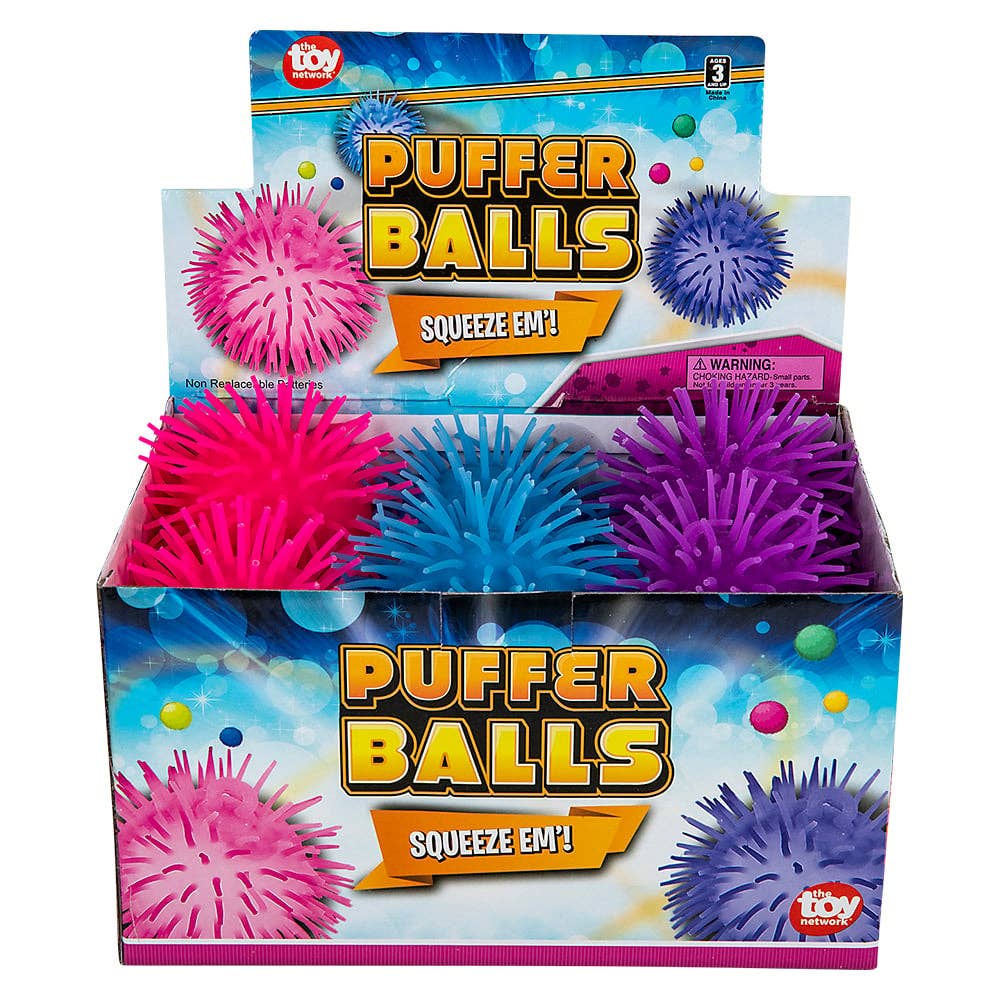 Light-up Puffer Ball Light-up Toy 5"