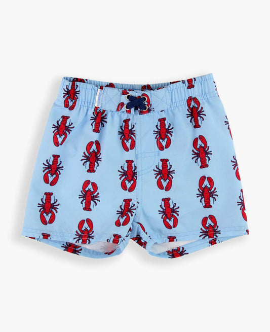 Boys My Little Lobster Swim Trunks: Blue / 4T