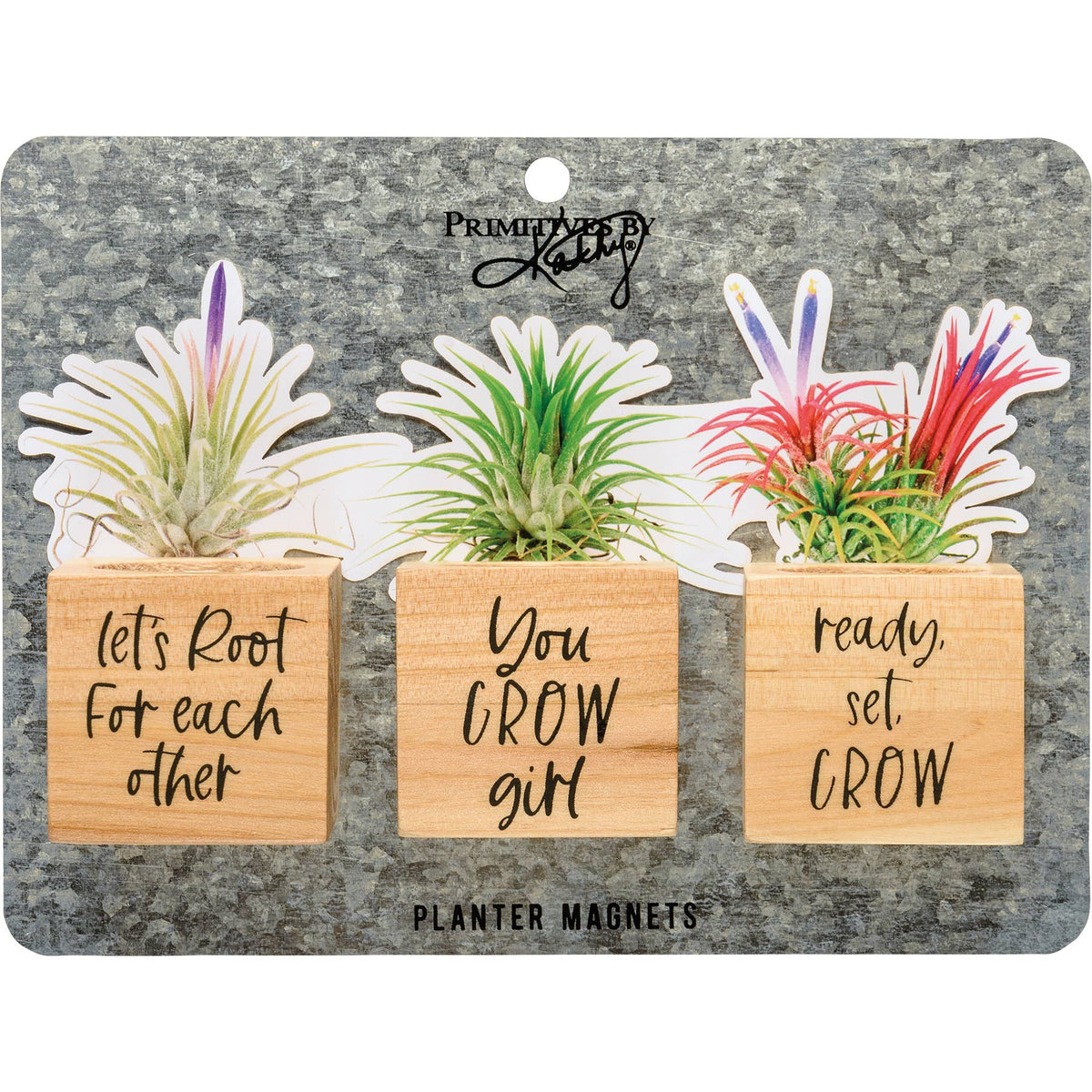 You Grow Planter Magnet Set