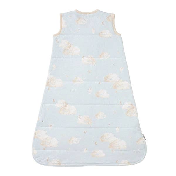 Good Night Sky Organic Warmer Beekeeper™ Wearable Baby Blanket - Ice Flow