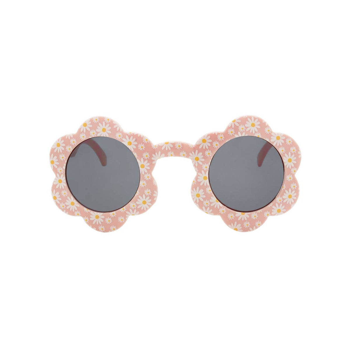 Kids Sunglasses Girls Round with Bucket Hat New Flower Cute