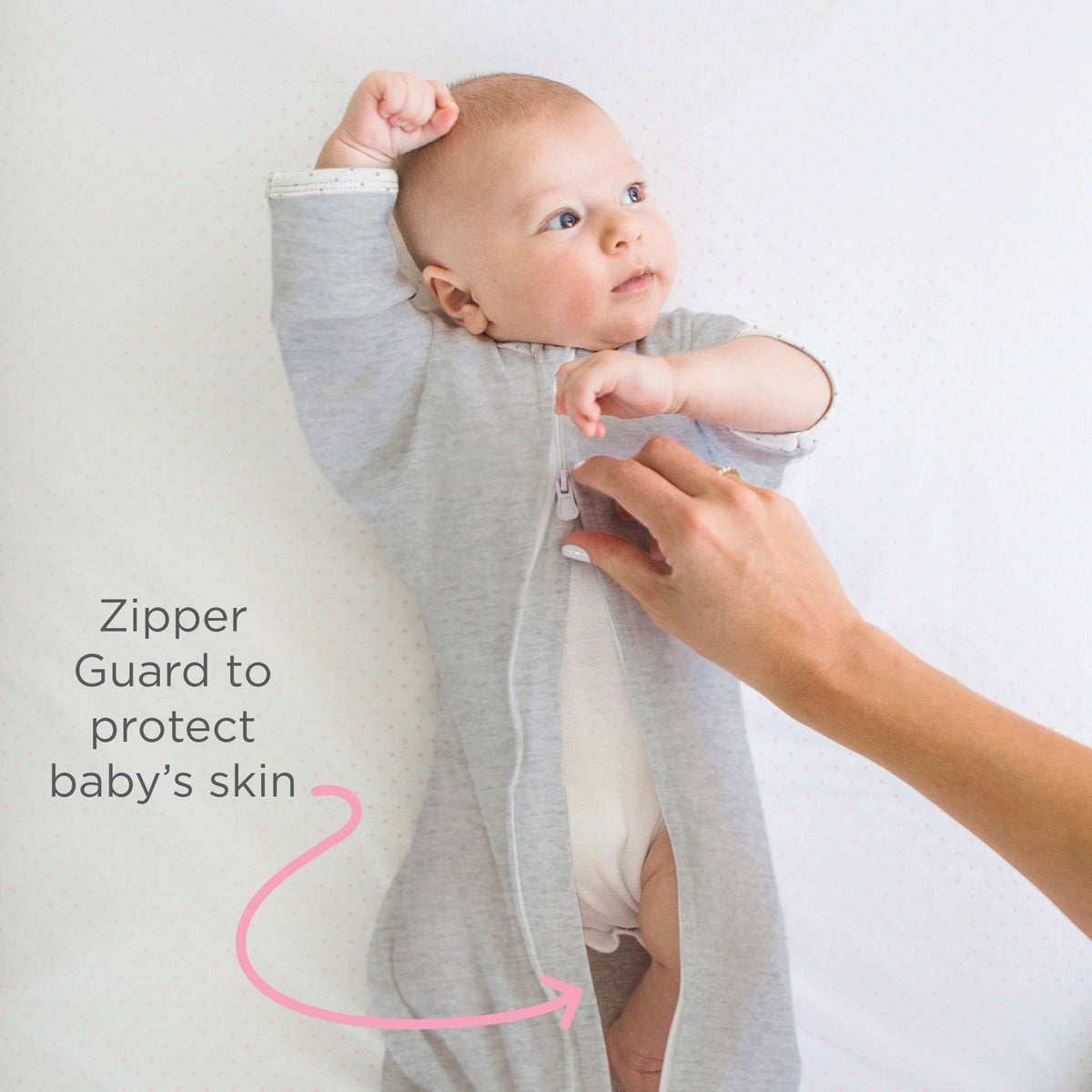 Transitional Swaddle Sack, Heathered Oatmeal
