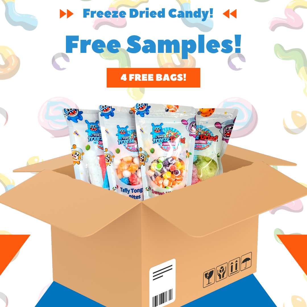 FREE Freeze Dried Candy Sampler Box!