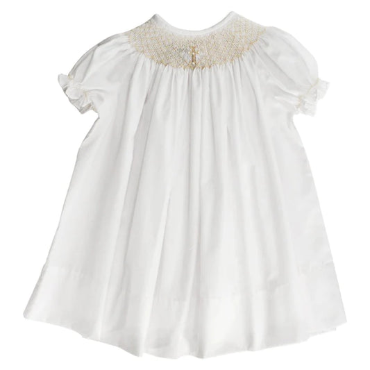 BaILEY IVORY CHRISTENING-GIRLS SAC