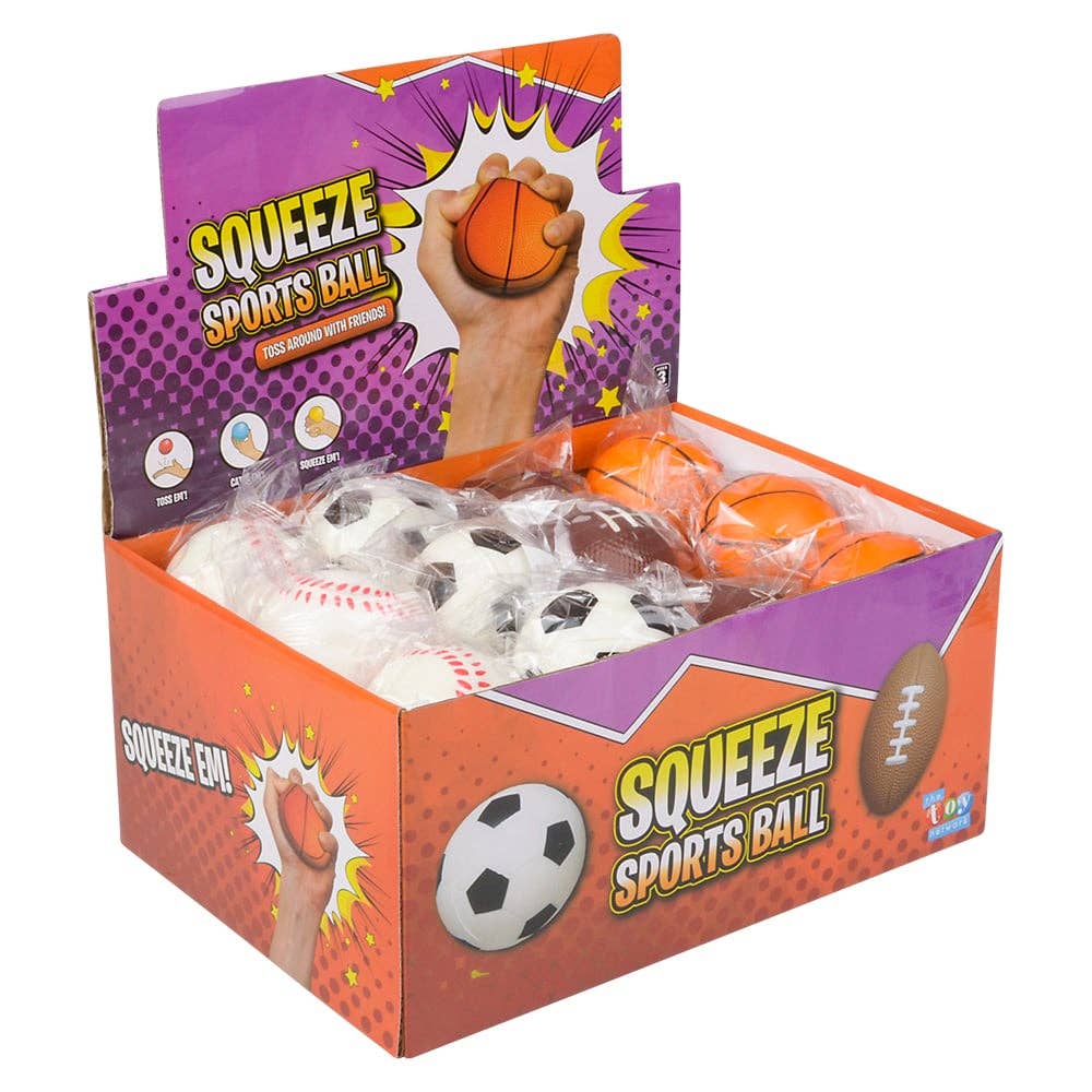 Sports Stress Ball Toy-2.5"