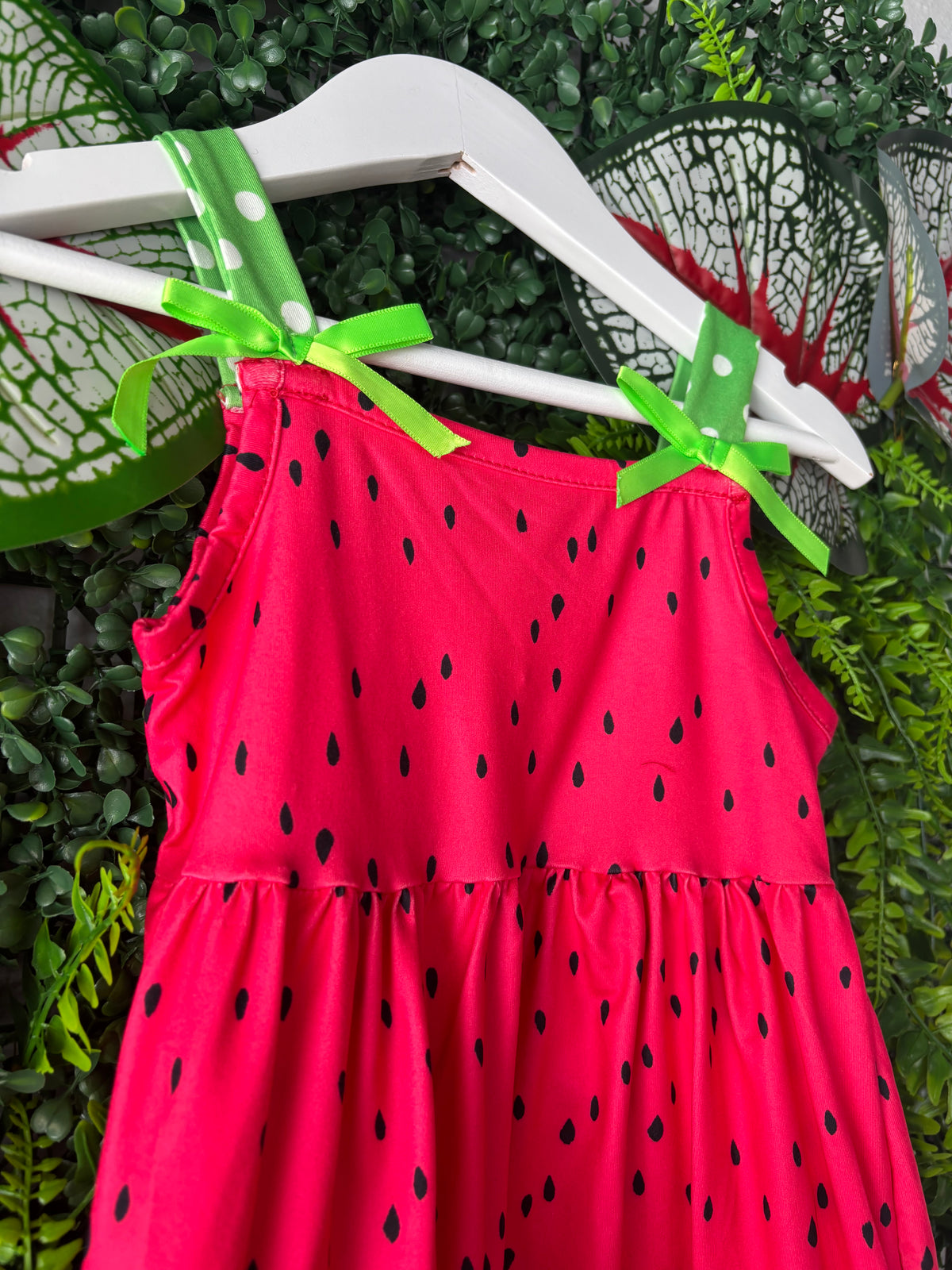 Sweet Summer Watermelon dress: 12-18 Months