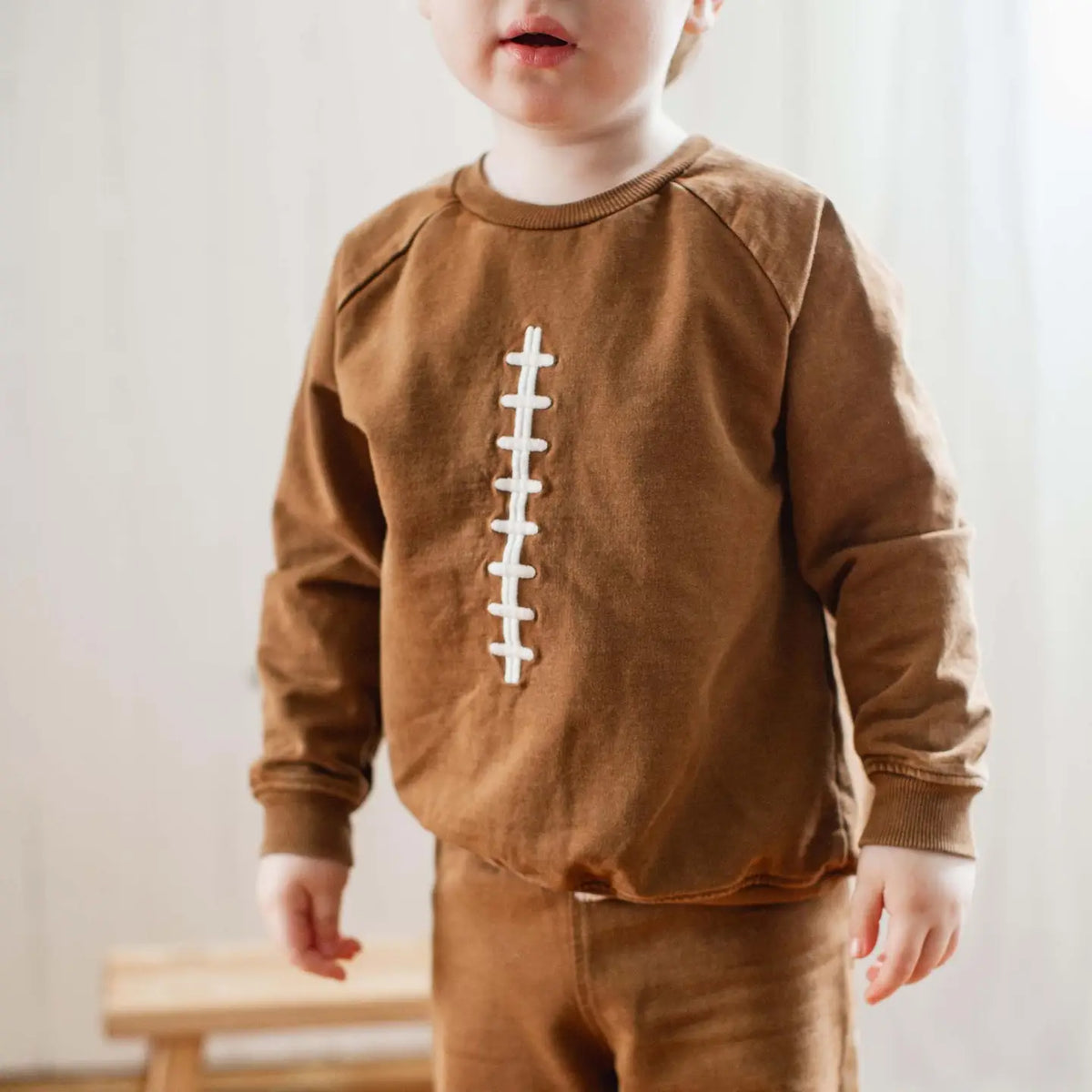 Organic Cotton Football Sweat Set