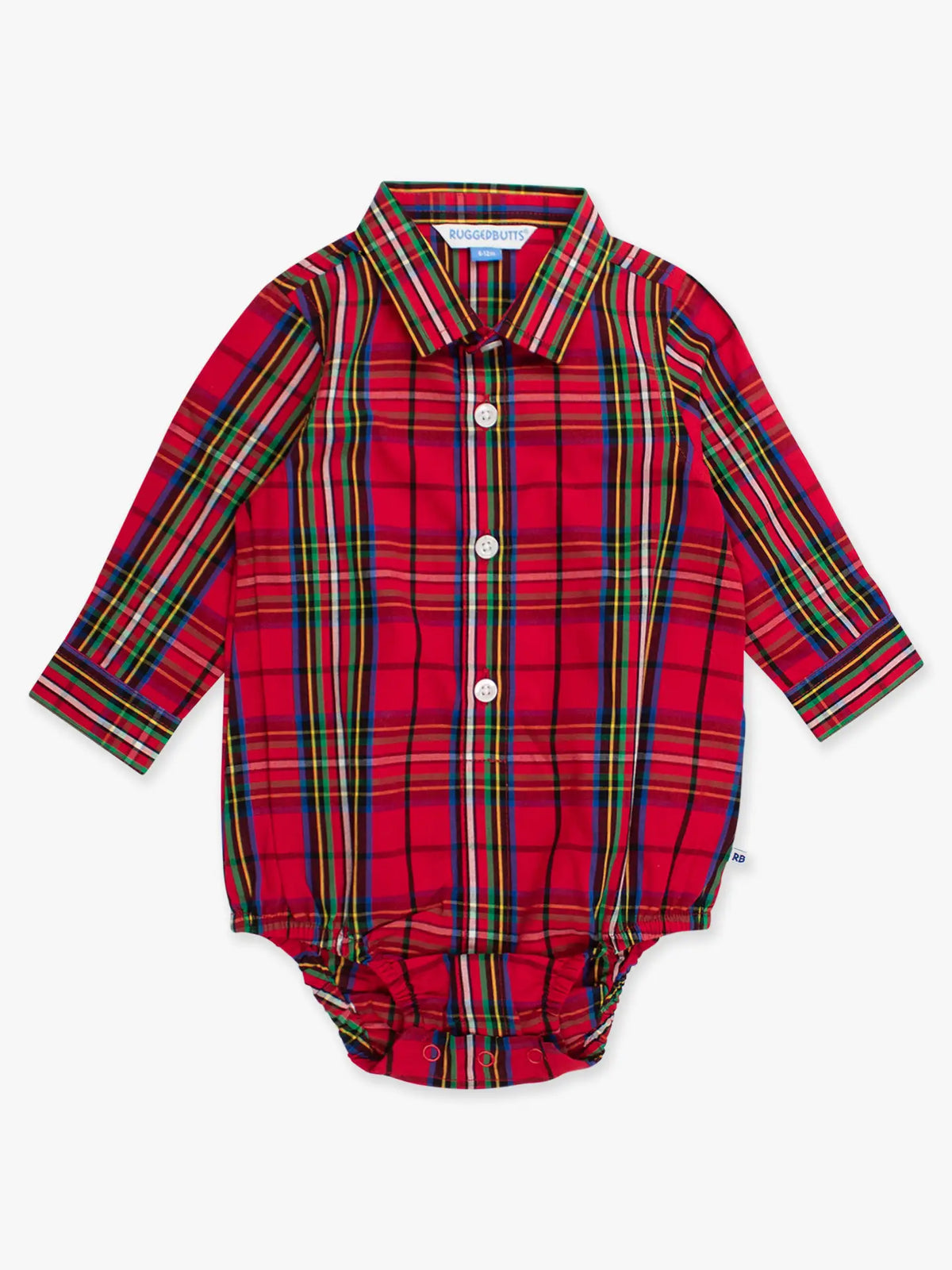 RB Boys Plaid Bodysuit