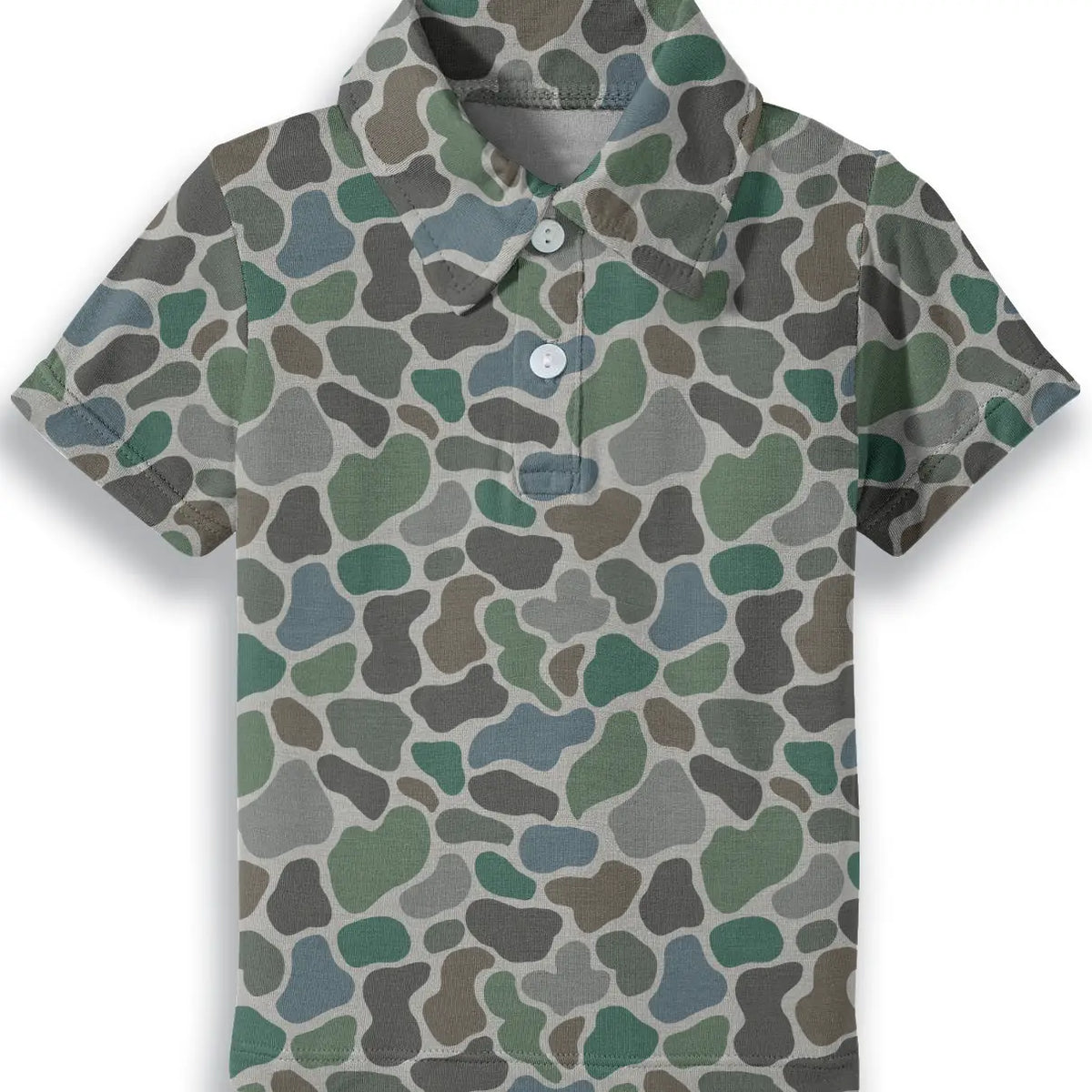 Camo Ss Polo Shirt
