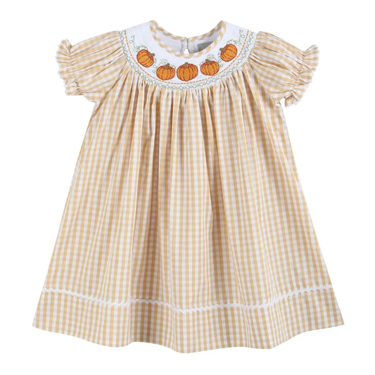 Gingham Pumpkin Dress