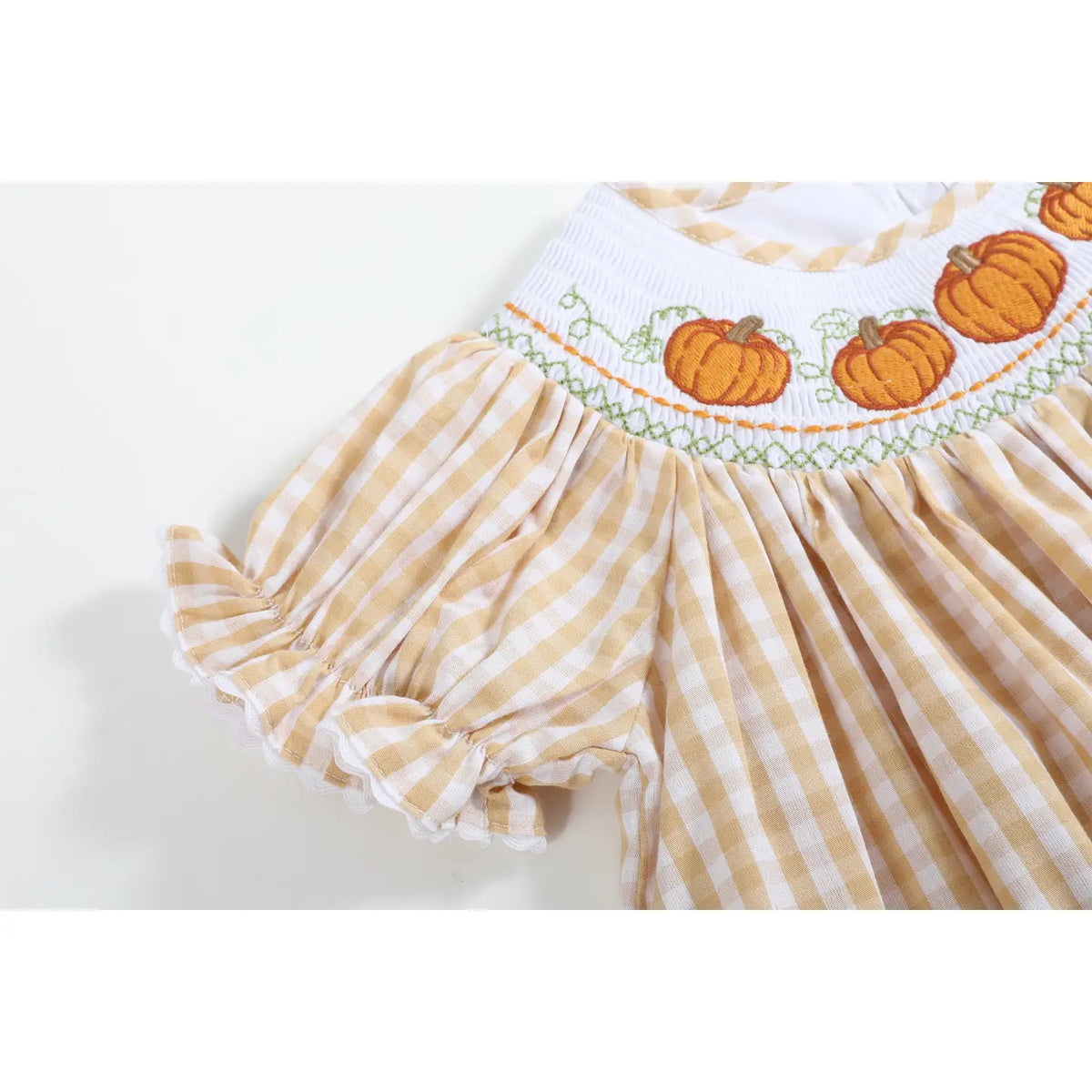 Gingham Pumpkin Dress
