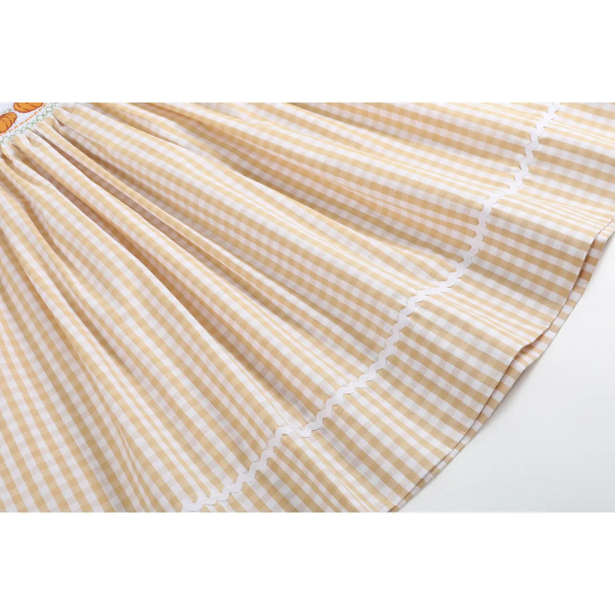 Gingham Pumpkin Dress
