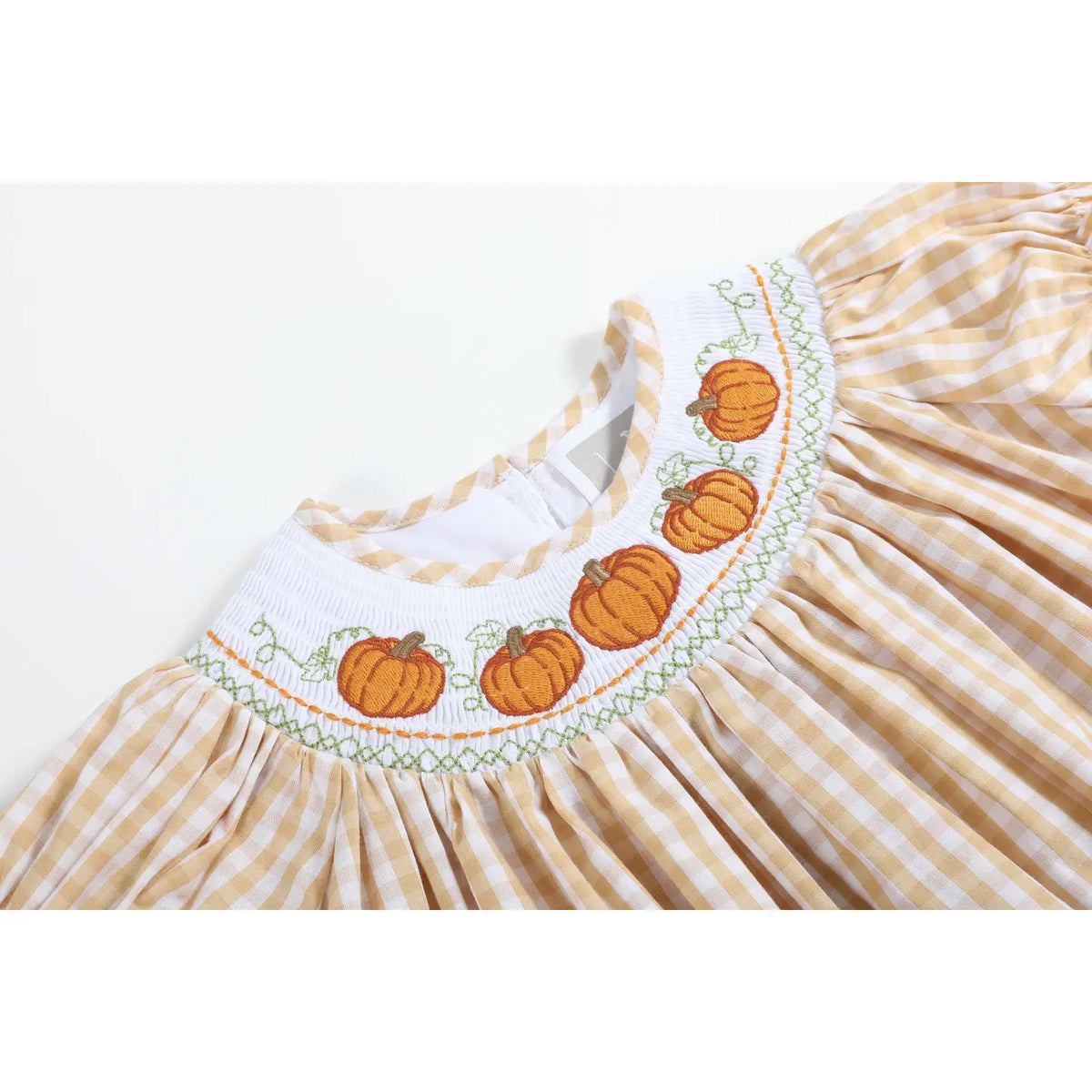 Gingham Pumpkin Dress