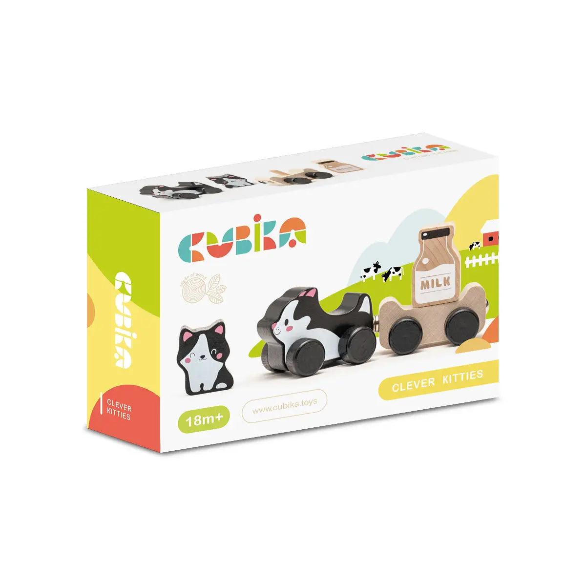 Wooden Toy "Clever Кitties"