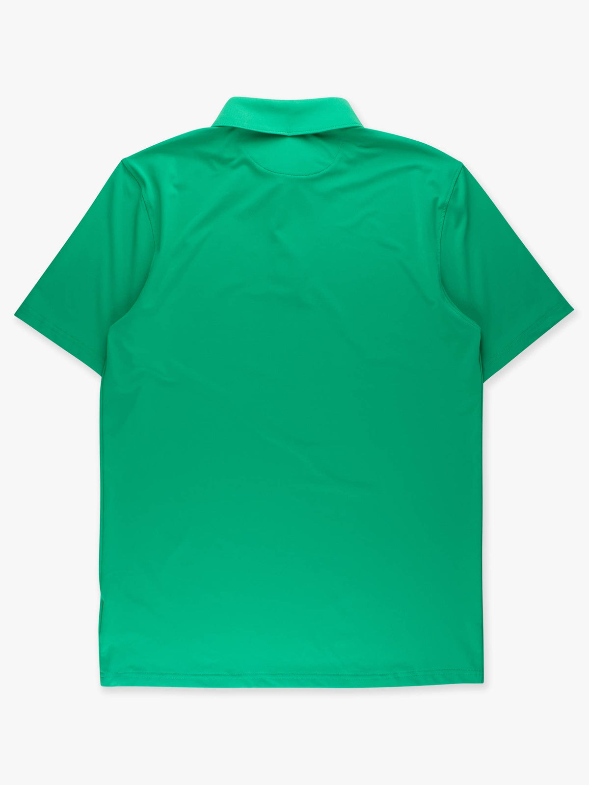Men's Bright Green Knit Short Sleeve Performance Polo: Green / Men's L