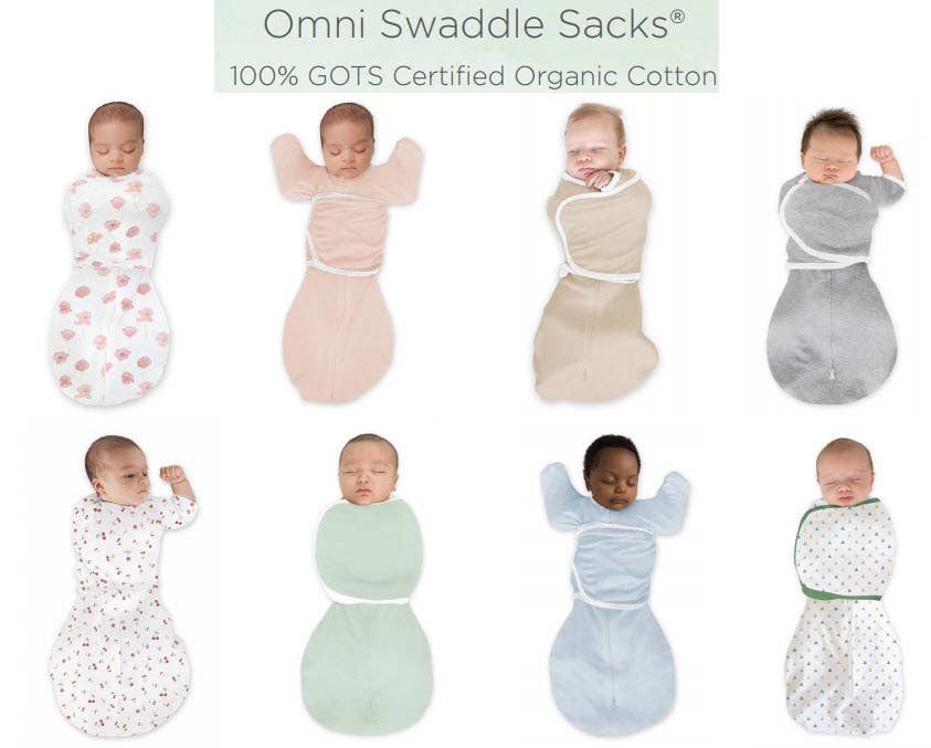 Organic Omni Swaddle Sack, Soft Jadeite