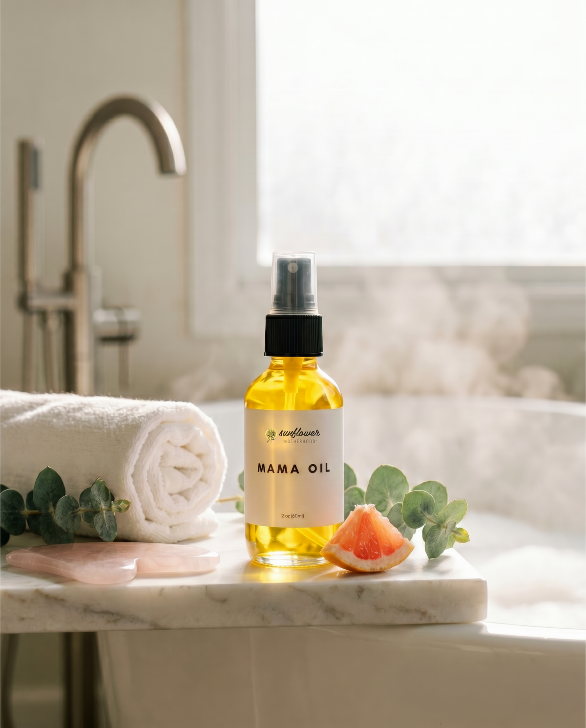 Mama Oil | Hydrating Maternity Belly Oil Natural Ingredients