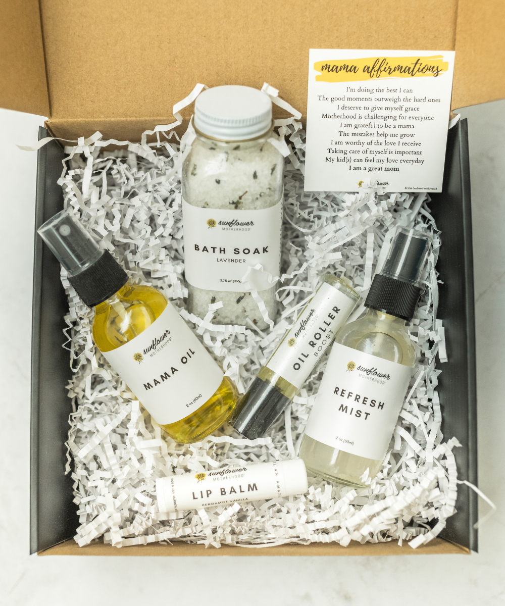 Self Care Gift Box | Pampering Spa Kit Gift for New Moms