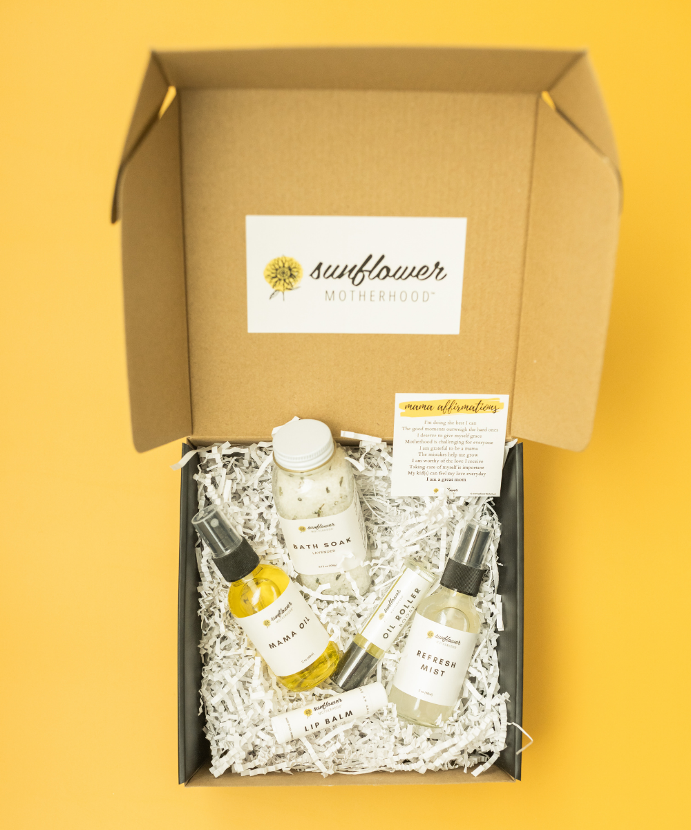 Self Care Gift Box | Pampering Spa Kit Gift for New Moms